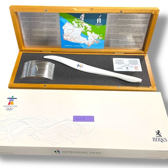 Olympic Torch Replica Birks Limited Edition Vancouver 2010 - Picture 1 of 11